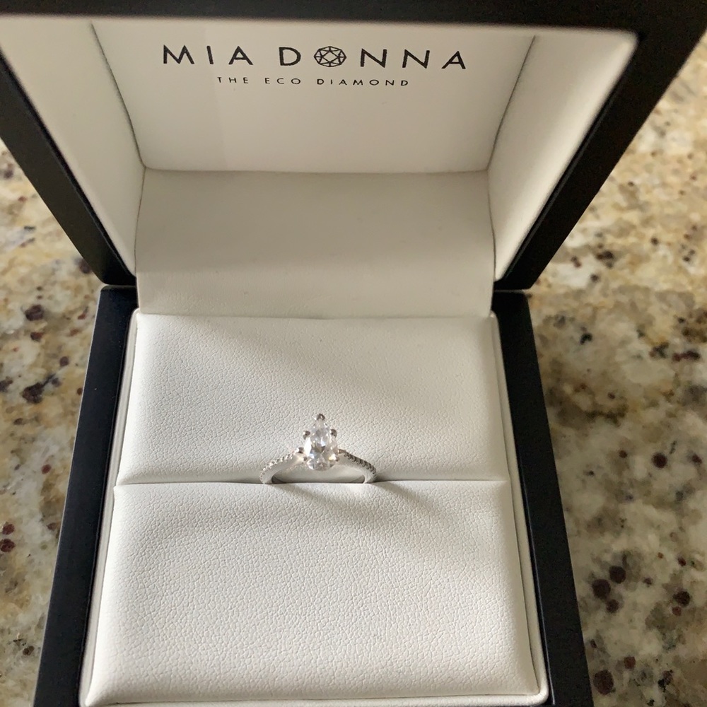 Miadonna Idyllic Stackable Engagement Ring - image 3